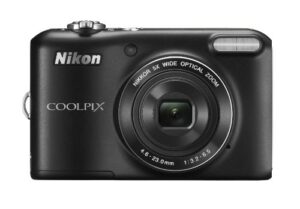 nikon coolpix l28 20.1 mp digital camera with 5x zoom lens and 3″ lcd (black) (old model)