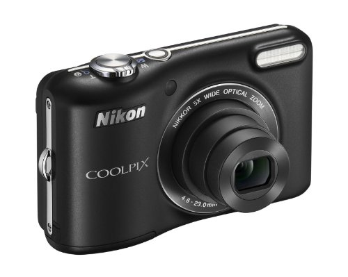 Nikon COOLPIX L28 20.1 MP Digital Camera with 5x Zoom Lens and 3" LCD (Black) (OLD MODEL)