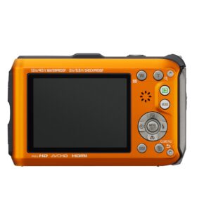 Panasonic Lumix TS4 12.1 TOUGH Waterproof Digital Camera with 4.6x Optical Zoom (Orange) (OLD MODEL)