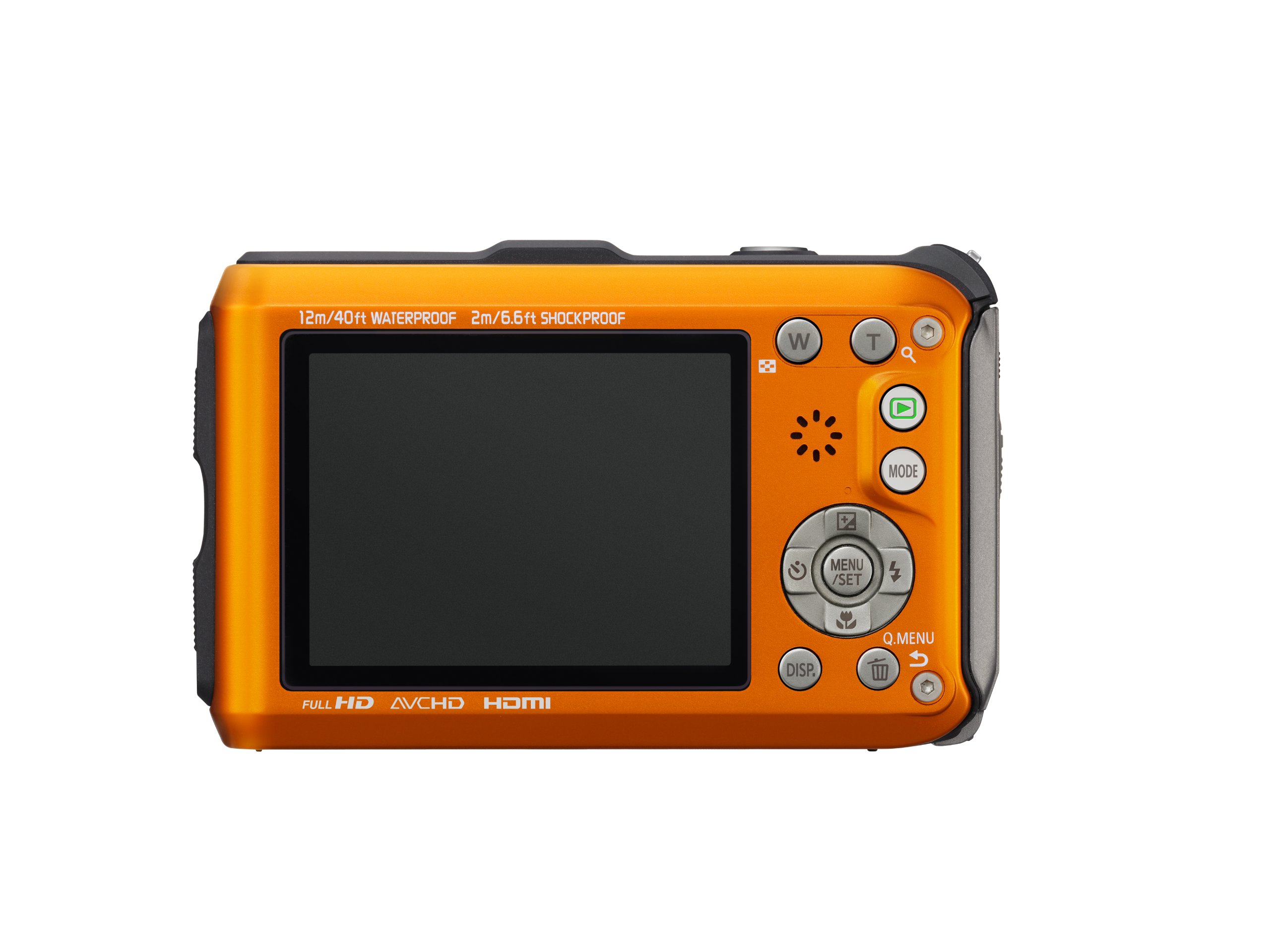 Panasonic Lumix TS4 12.1 TOUGH Waterproof Digital Camera with 4.6x Optical Zoom (Orange) (OLD MODEL)