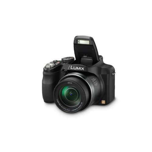 Panasonic Lumix DMC-FZ60 16.1 MP Digital Camera with 24x Optical Zoom - Black