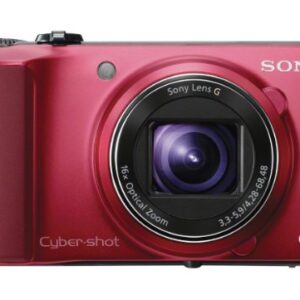 Sony Cyber-shot DSC-HX10V 18.2 MP Exmor R CMOS Digital Camera with 16x Optical Zoom and 3.0-inch LCD (Red) (2012 Model)