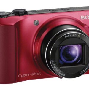 Sony Cyber-shot DSC-HX10V 18.2 MP Exmor R CMOS Digital Camera with 16x Optical Zoom and 3.0-inch LCD (Red) (2012 Model)