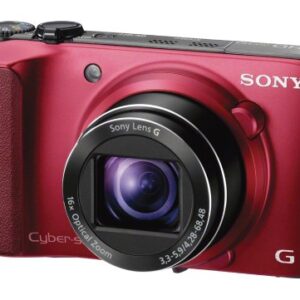 Sony Cyber-shot DSC-HX10V 18.2 MP Exmor R CMOS Digital Camera with 16x Optical Zoom and 3.0-inch LCD (Red) (2012 Model)