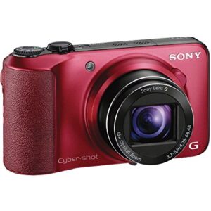 Sony Cyber-shot DSC-HX10V 18.2 MP Exmor R CMOS Digital Camera with 16x Optical Zoom and 3.0-inch LCD (Red) (2012 Model)