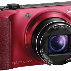 Sony Cyber-shot DSC-HX10V 18.2 MP Exmor R CMOS Digital Camera with 16x Optical Zoom and 3.0-inch LCD (Red) (2012 Model)