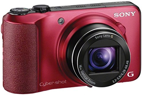 Sony Cyber-shot DSC-HX10V 18.2 MP Exmor R CMOS Digital Camera with 16x Optical Zoom and 3.0-inch LCD (Red) (2012 Model)