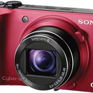 Sony Cyber-shot DSC-HX10V 18.2 MP Exmor R CMOS Digital Camera with 16x Optical Zoom and 3.0-inch LCD (Red) (2012 Model)