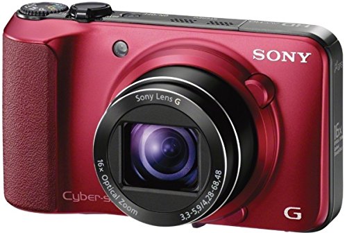 Sony Cyber-shot DSC-HX10V 18.2 MP Exmor R CMOS Digital Camera with 16x Optical Zoom and 3.0-inch LCD (Red) (2012 Model)