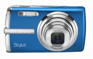 olympus stylus 1010 10.1mp digital camera with 7x optical dual image stabilized zoom (blue)