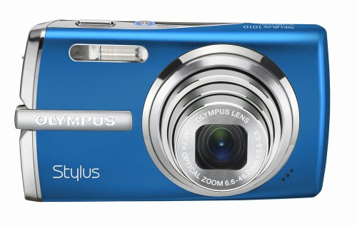 Olympus Stylus 1010 10.1MP Digital Camera with 7x Optical Dual Image Stabilized Zoom (Blue)