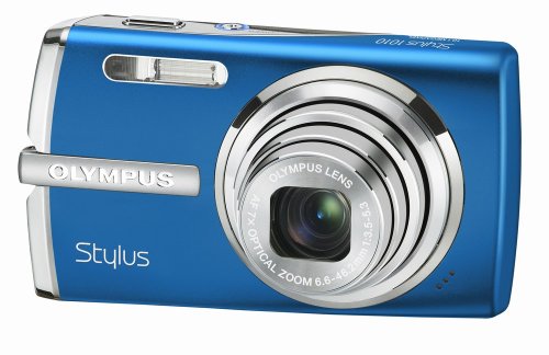 Olympus Stylus 1010 10.1MP Digital Camera with 7x Optical Dual Image Stabilized Zoom (Blue)