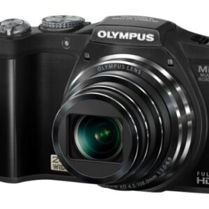 Olympus SZ-31MR 16MP CMOS Camera with 24x Wide-Angle Zoom and 3-inch 920k Hi-Res LCD Touch Panel (Black) (Old Model)