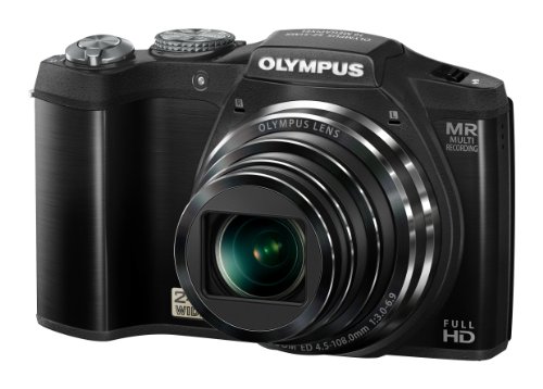 Olympus SZ-31MR 16MP CMOS Camera with 24x Wide-Angle Zoom and 3-inch 920k Hi-Res LCD Touch Panel (Black) (Old Model)