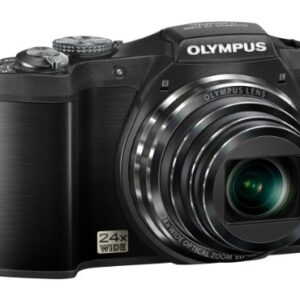 Olympus SZ-31MR 16MP CMOS Camera with 24x Wide-Angle Zoom and 3-inch 920k Hi-Res LCD Touch Panel (Black) (Old Model)