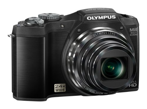 Olympus SZ-31MR 16MP CMOS Camera with 24x Wide-Angle Zoom and 3-inch 920k Hi-Res LCD Touch Panel (Black) (Old Model)