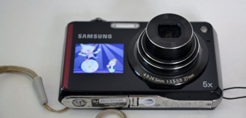 Samsung TL210 DualView 12.4 MP Digital Camera with 5X Optical Zoom (Red)