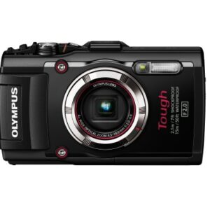 Olympus TG-3 Waterproof 16 MP Digital Camera (Black) - International Version (No Warranty)