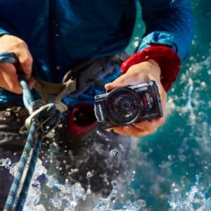 Olympus TG-3 Waterproof 16 MP Digital Camera (Black) - International Version (No Warranty)