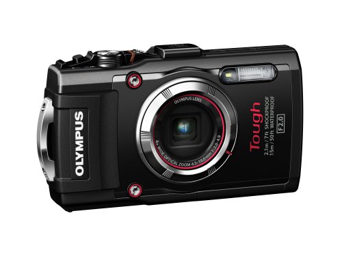 Olympus TG-3 Waterproof 16 MP Digital Camera (Black) - International Version (No Warranty)