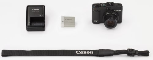 Canon PowerShot G16 digital camera 5 times zoom PSG16 wide angle 28mm optical - International Version (No Warranty)