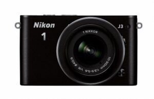 nikon 1 j3 14.2 mp hd digital camera with 10-100mm vr 1 nikkor lens (black)