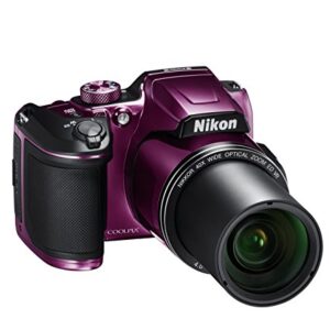 Nikon COOLPIX B500 16MP 40x Optical Zoom Digital Camera with Built-in Wi-Fi - (Plum) - (International Version)