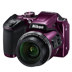 Nikon COOLPIX B500 16MP 40x Optical Zoom Digital Camera with Built-in Wi-Fi - (Plum) - (International Version)