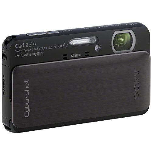 Sony Cyber-shot DSC-TX20 16.2 MP Exmor R CMOS Digital Camera with 4x Optical Zoom and 3.0-inch LCD (Black) (2012 Model)
