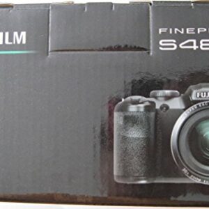 Fujifilm - FinePix S4830 16.0-Megapixel Digital Camera - Black (Bundle)