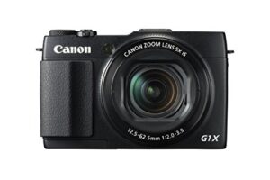 canon cameras genuine ps g1 x mark ii 12.8mp black – international version (no warranty)