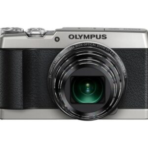 Olympus SH-1 16 MP Digital Camera (Silver) - International Version (No Warranty)