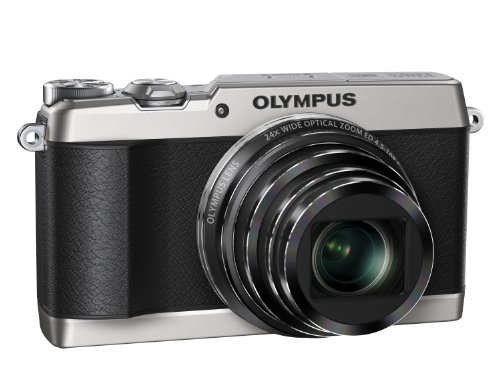 Olympus SH-1 16 MP Digital Camera (Silver) - International Version (No Warranty)