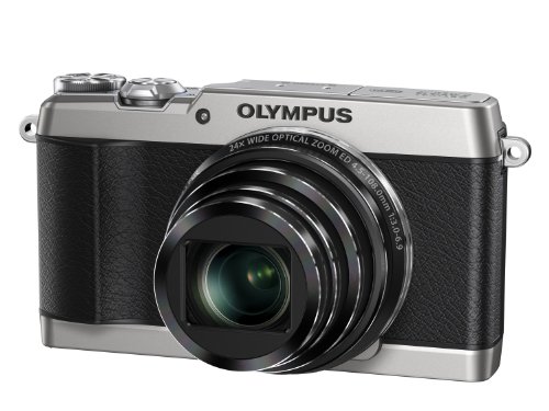 Olympus SH-1 16 MP Digital Camera (Silver) - International Version (No Warranty)