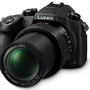 Panasonic LUMIX DMC-FZ1000 20.1MP 4K Point and Shoot Digital Camera w/ 16X Zoom Leica Lens, Built-in Wi-Fi and NFC - Black (US Model)