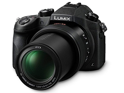 Panasonic LUMIX DMC-FZ1000 20.1MP 4K Point and Shoot Digital Camera w/ 16X Zoom Leica Lens, Built-in Wi-Fi and NFC - Black (US Model)