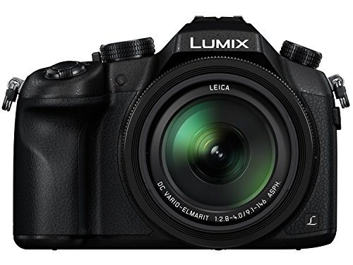 Panasonic LUMIX DMC-FZ1000 20.1MP 4K Point and Shoot Digital Camera w/ 16X Zoom Leica Lens, Built-in Wi-Fi and NFC - Black (US Model)