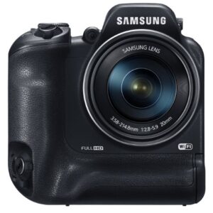 Samsung WB2200F 16.3MP CMOS Smart WiFi & NFC Digital Camera with 60x Optical Zoom, 3.0" LCD and 1080p HD Video (Black)