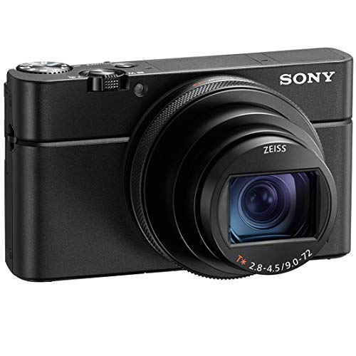 Sony Cyber-Shot DSC-RX100M6 RX100 VI Mark 6 20.2 MP 4K Compact Digital Camera with F2.8 - F4.5 Zeiss 24-200mm Lens with Triple Battery Deco Gear Field Bag Case Memory Card Travel Bundle