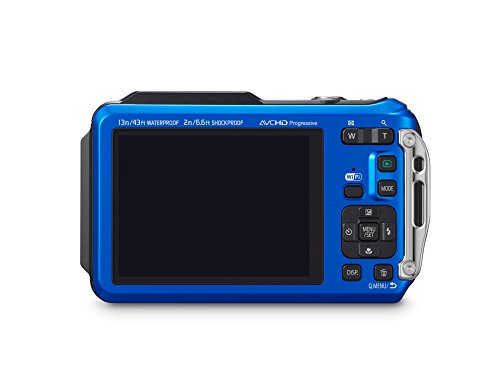 Panasonic DMC-TS6A LUMIX WiFi Enabled Tough Adventure Camera (Blue)
