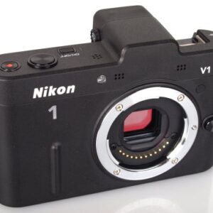 Nikon 1 V1 10.1 MP HD Digital Camera System Body Only (Black)