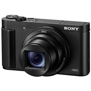 Sony DSC-HX99 Compact Digital 18.2 MP Camera with 24-720 mm Zoom, 4K and Touchpad – Black (Renewed)