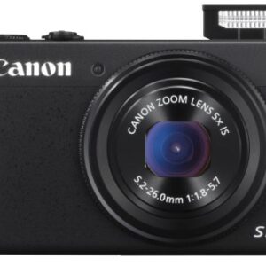 Canon digital camera PowerShot S120 (black) F value 1.8 24 mm wide-angle 5 x optical zoom PSS120 (BK) - International Version (No Warranty)