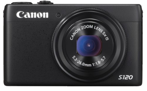 Canon digital camera PowerShot S120 (black) F value 1.8 24 mm wide-angle 5 x optical zoom PSS120 (BK) - International Version (No Warranty)