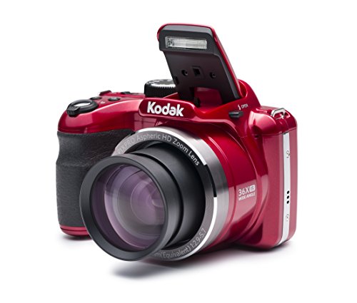 Kodak 16 Astro Zoom AZ362 with 3" LCD, Red (AZ362-RD)