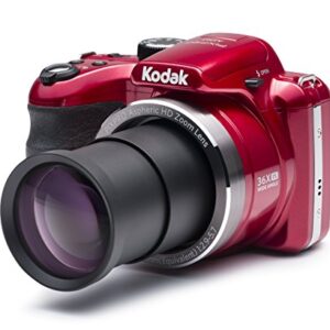 Kodak 16 Astro Zoom AZ362 with 3" LCD, Red (AZ362-RD)