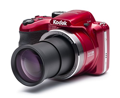 Kodak 16 Astro Zoom AZ362 with 3" LCD, Red (AZ362-RD)