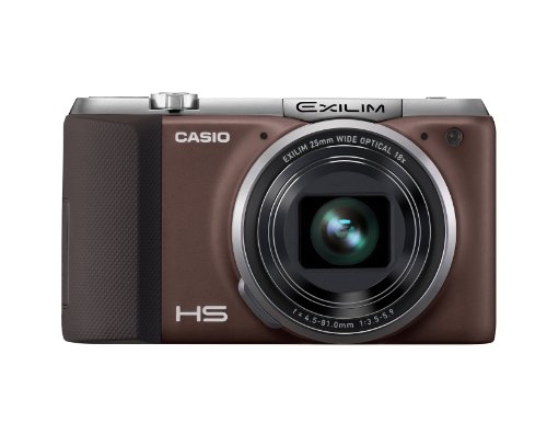 Casio High Speed Exilim Ex-ZR700 Digital Camera Brown EX-ZR700BN - International Version (No Warranty)