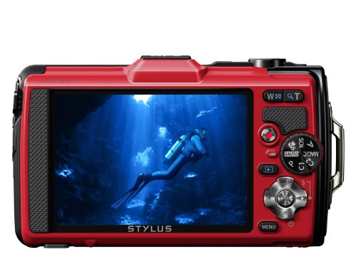 Stylus Tough TG-2 - Digital Camera - red