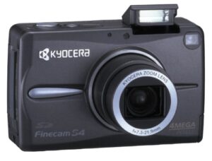 kyocera finecam s4 4mp digital camera w 3x optical zoom